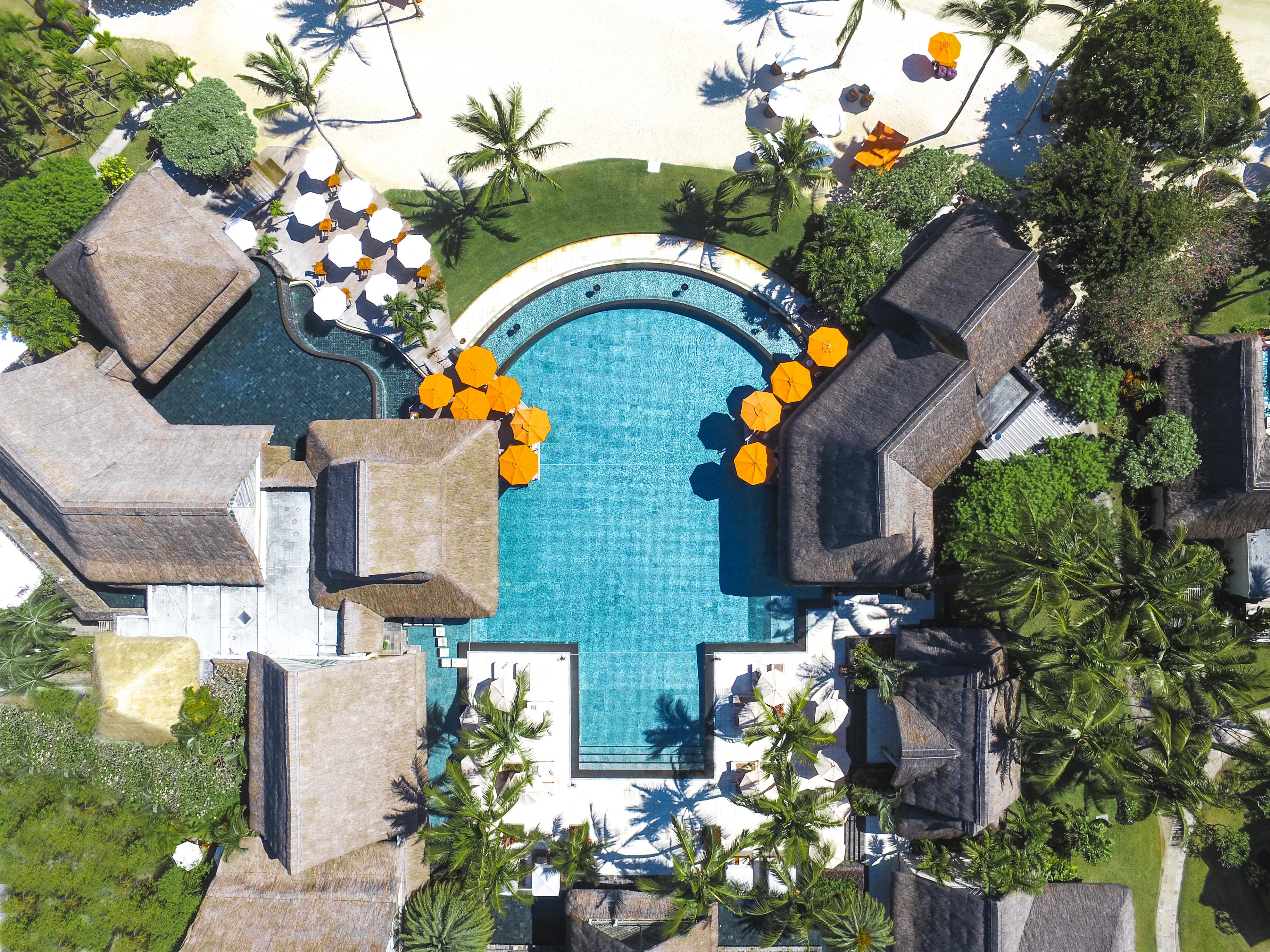 Constance Prince Maurice Poste de Flacq Eksteriør bilde Aerial view of the resort