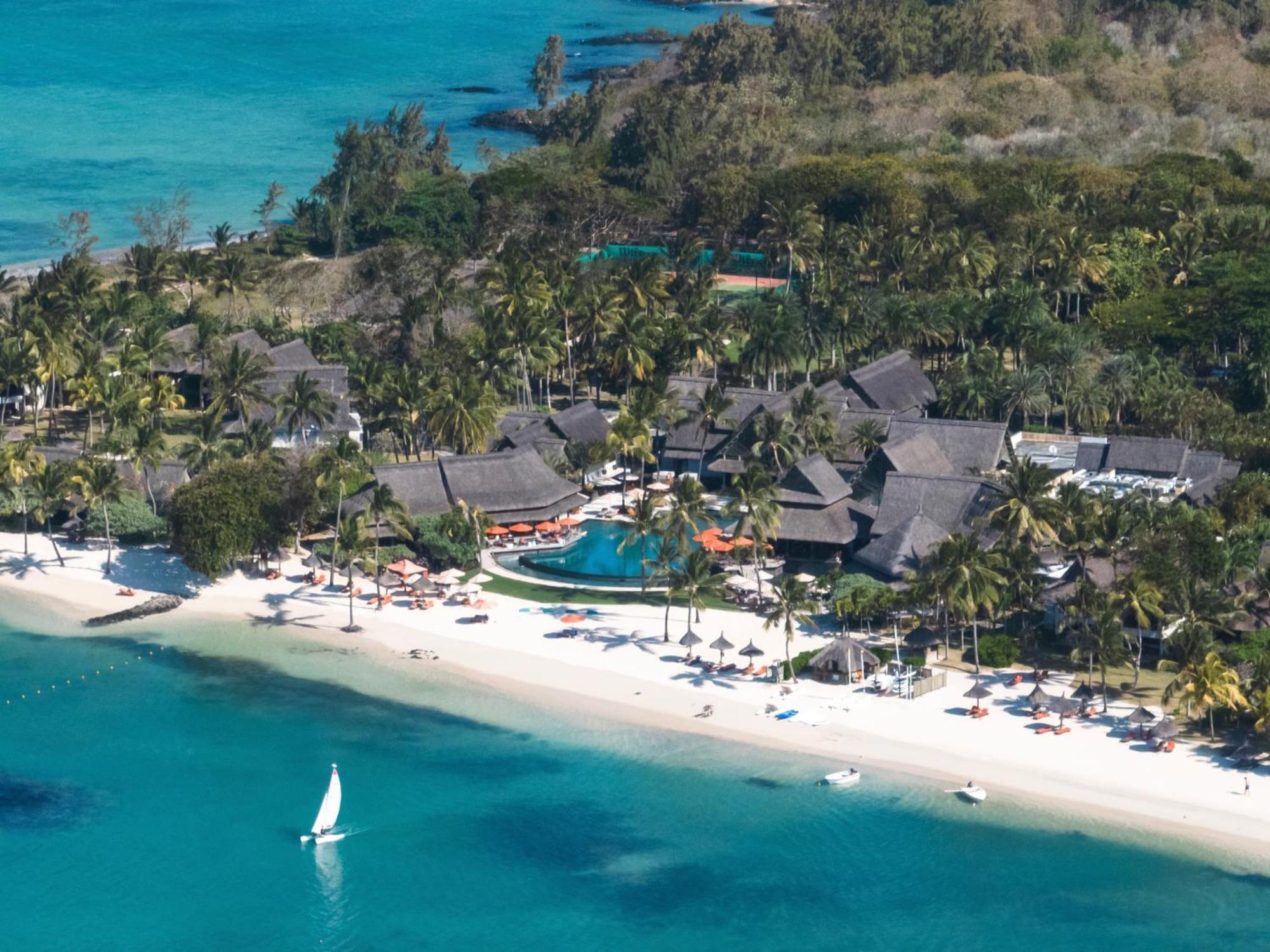 Constance Prince Maurice Poste de Flacq Eksteriør bilde Aerial view of the resort